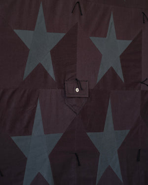 Maroon Star Stretch Blanket